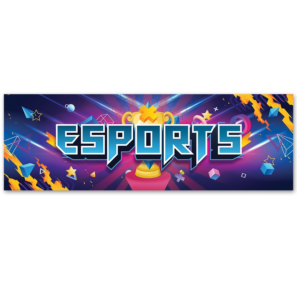 Emaga Obraz na płótnie, dla gracza abstrakcja - 120x40